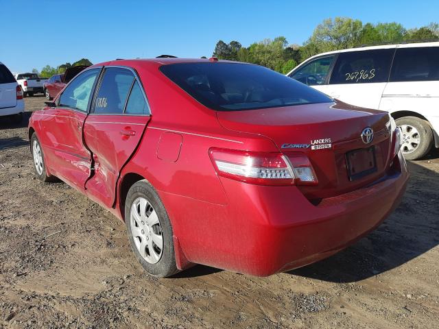 2010 TOYOTA CAMRY LE A 4T1BF3EK7AU508331