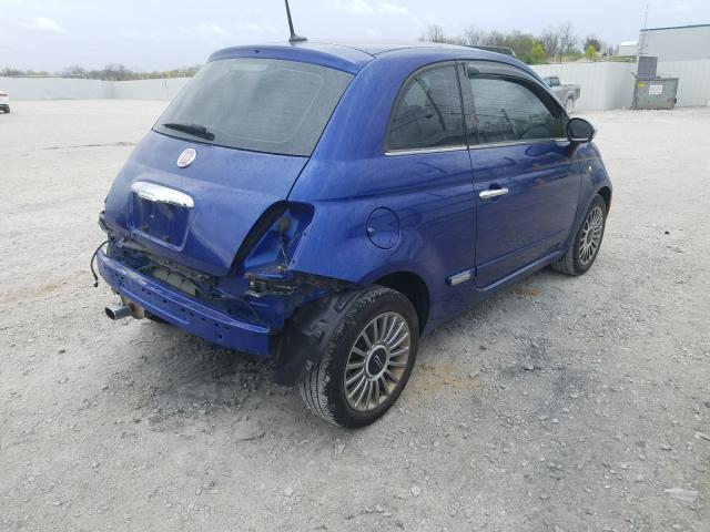 2012 FIAT 500 LOUNGE 3C3CFFCR4CT386345