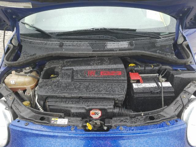 2012 FIAT 500 LOUNGE 3C3CFFCR4CT386345