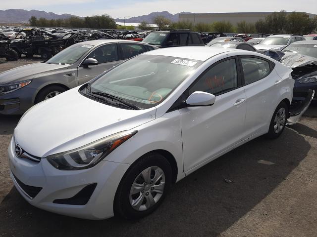 2016 HYUNDAI ELANTRA SE 5NPDH4AE3GH687127