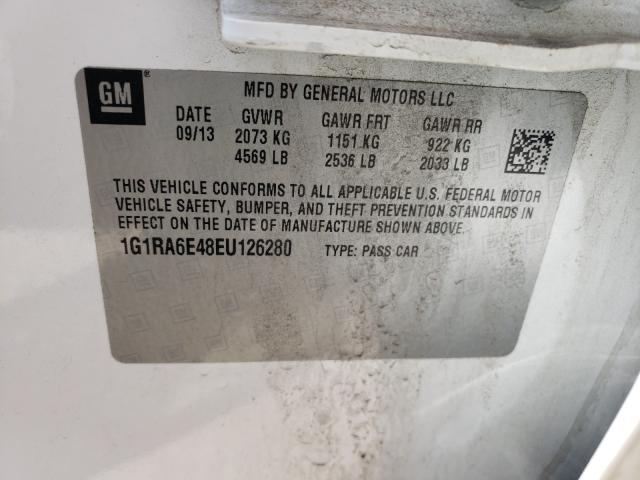 VIN 1G1RA6E48EU126280 2014 Chevrolet Volt no.10