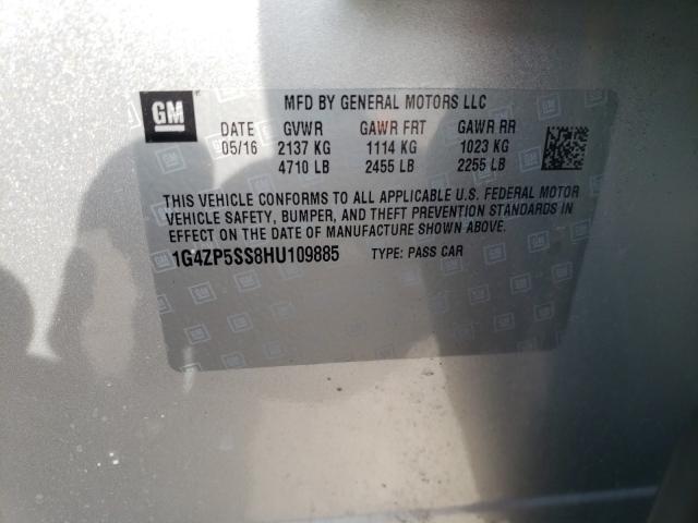 2017 BUICK LACROSSE E 1G4ZP5SS8HU109885