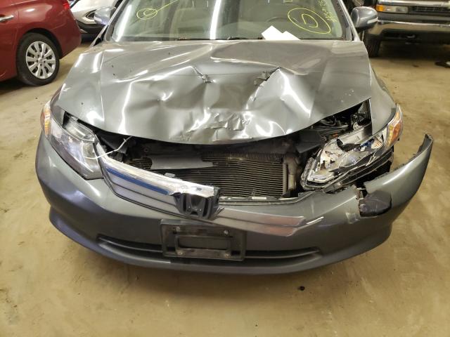 2012 HONDA CIVIC HYBR JHMFB4F2XCS005332