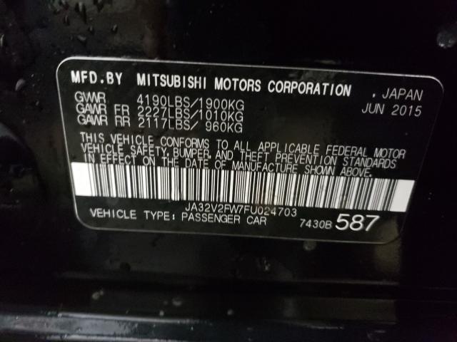 2015 MITSUBISHI LANCER SE JA32V2FW7FU024703