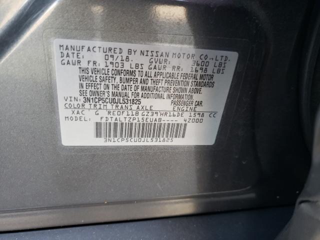 2018 NISSAN KICKS 3N1CP5CU0JL531825