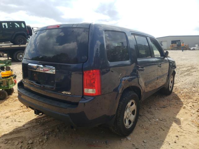 2010 HONDA PILOT LX 5FNYF4H25AB010833