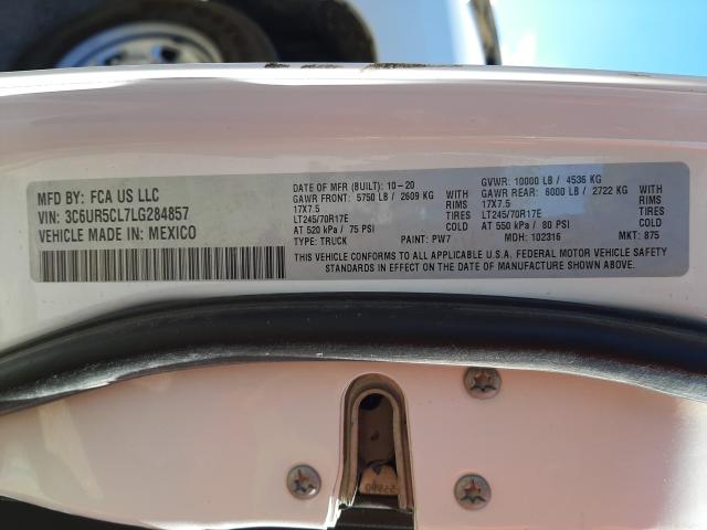 2020 RAM 2500 TRADE 3C6UR5CL7LG284857
