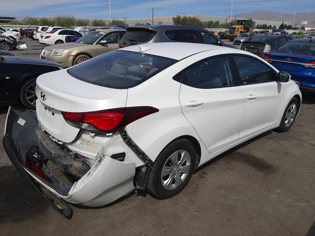 2016 HYUNDAI ELANTRA SE 5NPDH4AE3GH687127