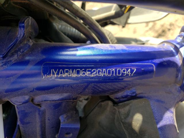 2016 YAMAHA FZ07 JYARM06E2GA010947