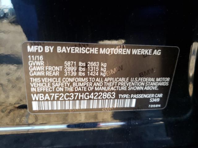 2017 BMW ALPINA B7 WBA7F2C37HG422863