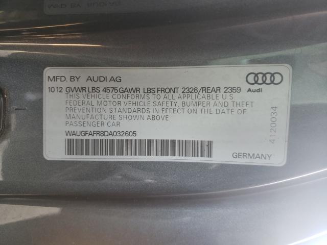2013 AUDI A5 PREMIUM WAUGFAFR8DA032605