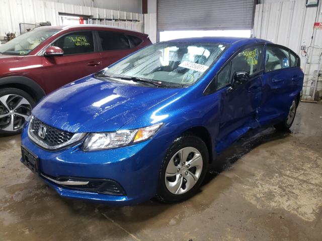 2014 HONDA CIVIC LX 19XFB2F5XEE070266