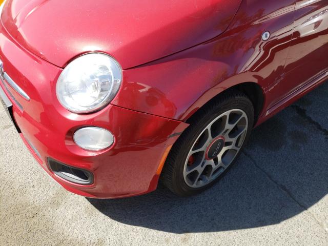 2012 FIAT 500 SPORT 3C3CFFBR4CT383799
