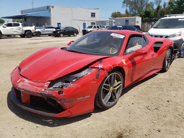 VIN ZFF80AMA1J0229687 2018 Ferrari 488 no.2