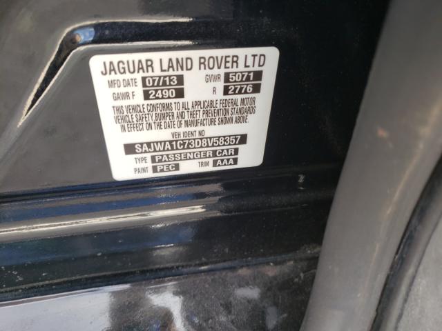 2013 JAGUAR XJ SAJWA1C73D8V58357