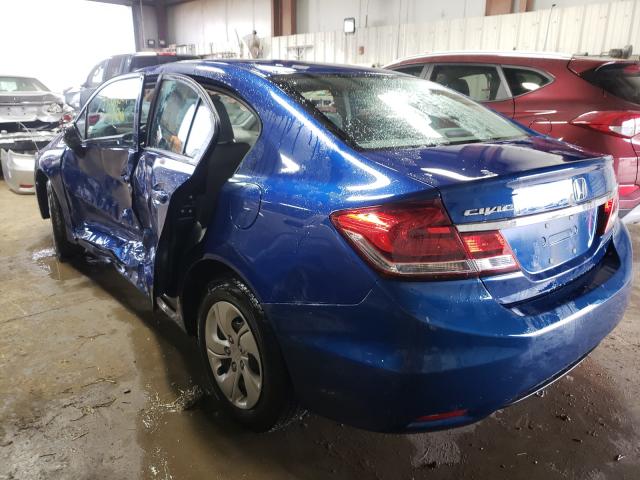 2014 HONDA CIVIC LX 19XFB2F5XEE070266