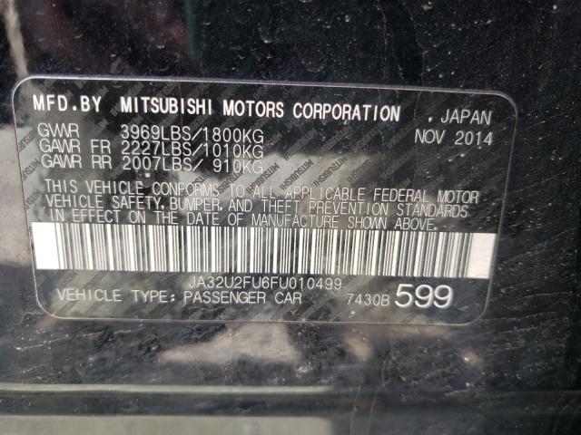 2015 MITSUBISHI LANCER ES JA32U2FU6FU010499