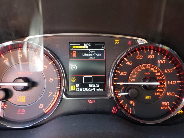 2016 SUBARU WRX PREMIU JF1VA1E61G9833419