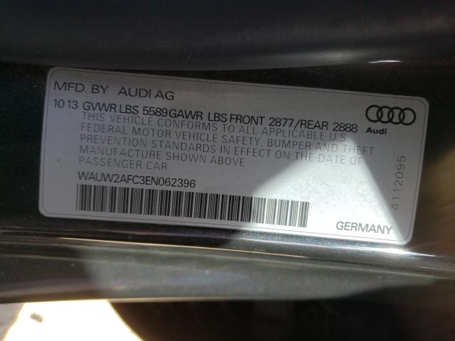 2014 AUDI S7 PREMIUM WAUW2AFC3EN062396