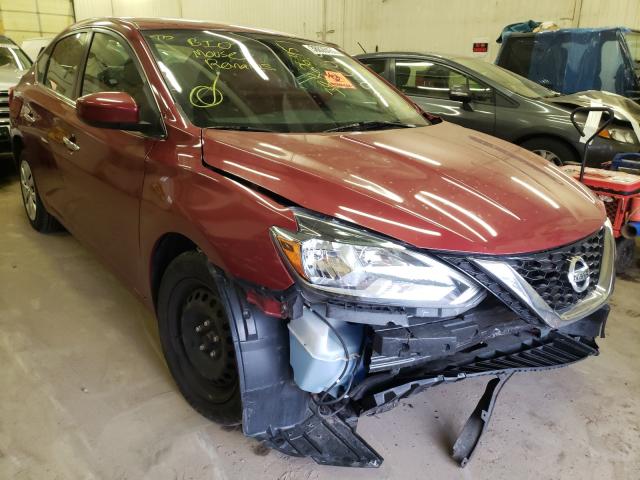 2016 NISSAN SENTRA S 3N1AB7APXGL656483