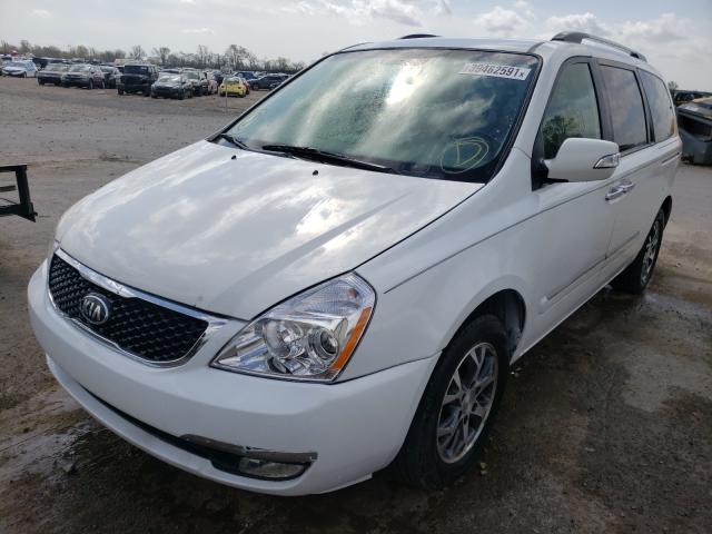 2014 KIA SEDONA EX KNDMH4C76E6548390