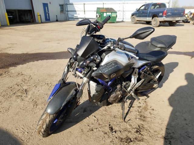2016 YAMAHA FZ07 JYARM06E2GA010947