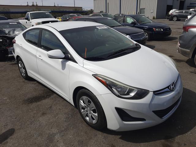 2016 HYUNDAI ELANTRA SE 5NPDH4AE3GH687127