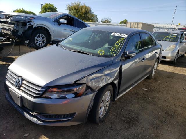 2014 VOLKSWAGEN PASSAT S 1VWAT7A33EC105857
