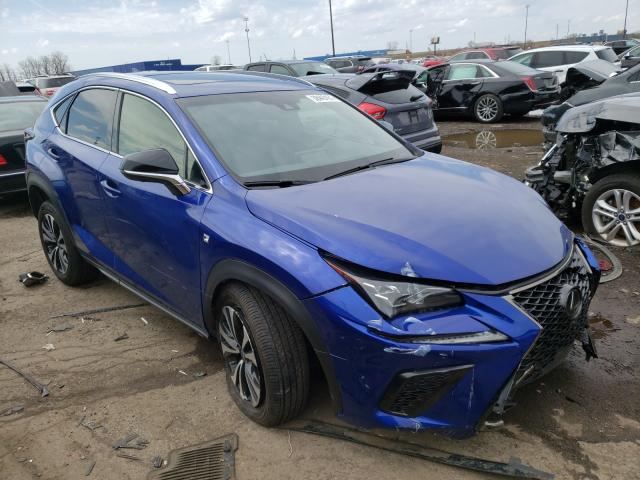 Salvage cars for sale at Woodhaven, MI auction: 2018 Lexus NX 300 Base