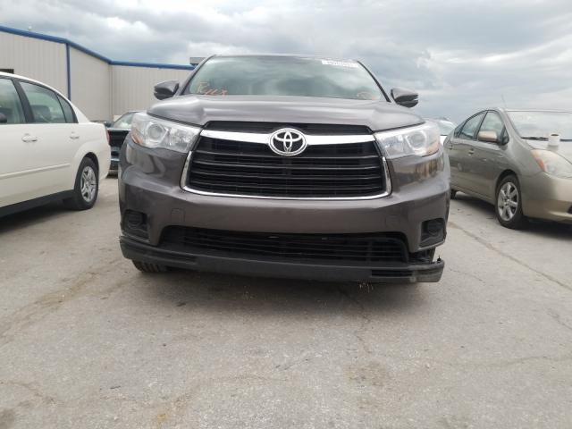 VIN 5TDZARFH0FS014007 2015 Toyota Highlander, LE no.9