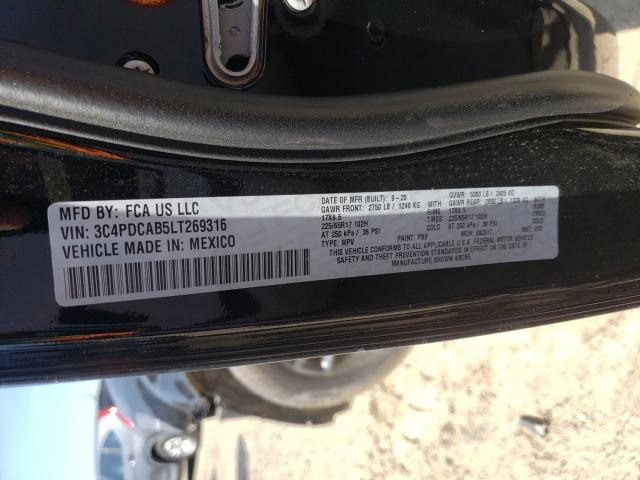 2020 DODGE JOURNEY SE - 3C4PDCAB5LT269316