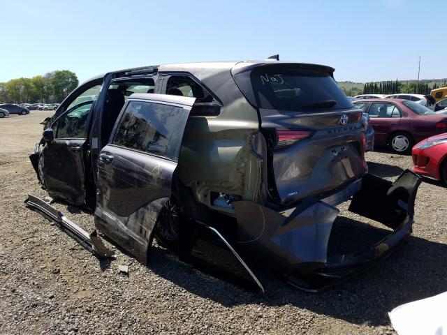 2021 TOYOTA SIENNA XSE 5TDDSKFC3MS001199