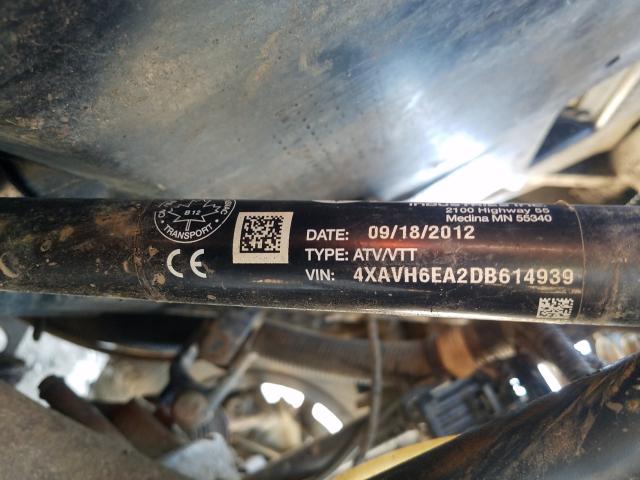 2013 POLARIS RZR 570 EP 4XAVH6EA2DB614939