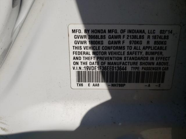 2014 ACURA ILX 20 19VDE1F36EE013644