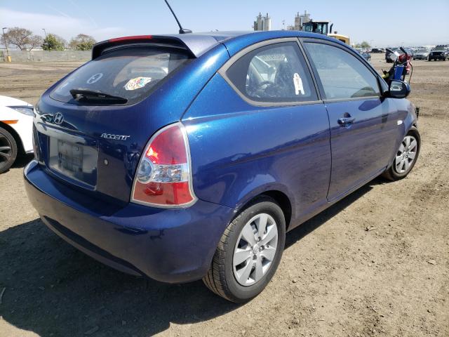 2010 HYUNDAI ACCENT BLU KMHCM3ACXAU165586