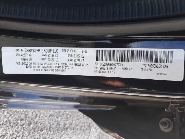 2013 DODGE AVENGER SE 1C3CDZAB3DN771314