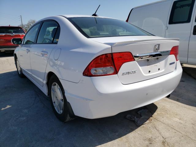 2010 HONDA CIVIC HYBR JHMFA3F23AS007868