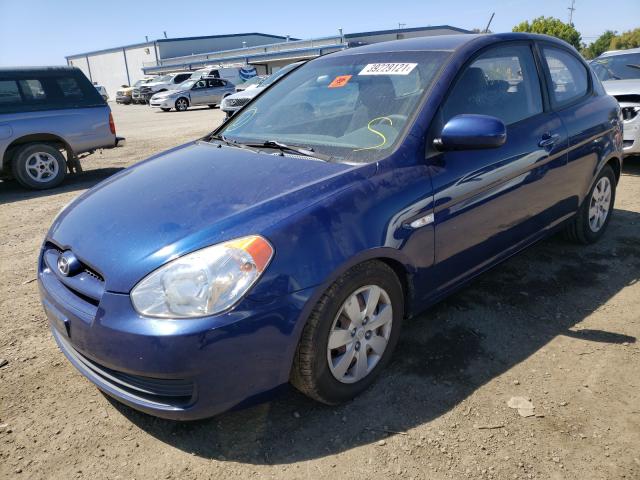2010 HYUNDAI ACCENT BLU KMHCM3ACXAU165586