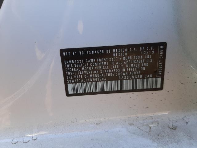 2020 VOLKSWAGEN GTI S 3VW6T7AU2LM003704