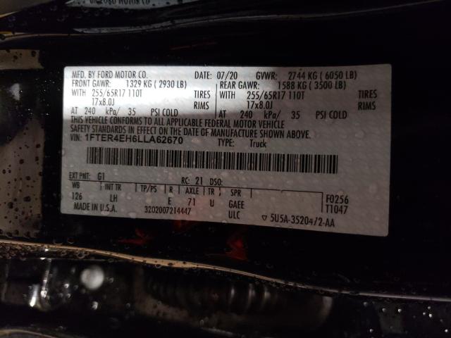 2020 FORD OTHER 1FTER4EH6LLA62670