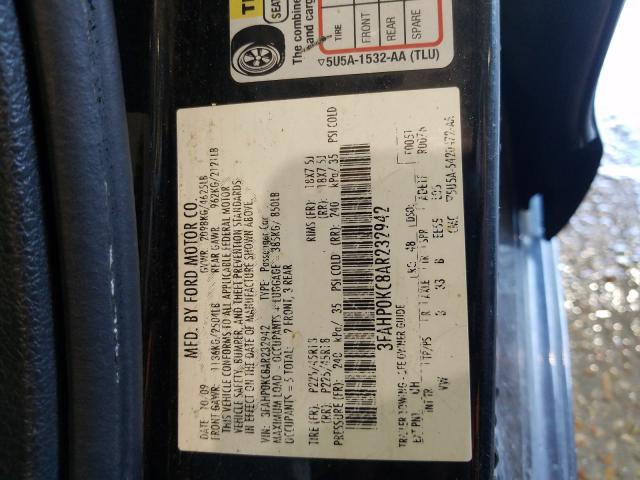 2010 FORD FUSION SPO 3FAHP0KC8AR232942