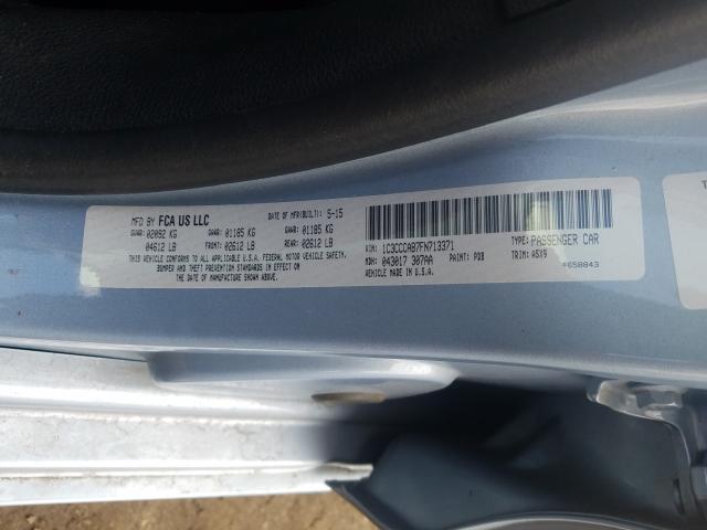 2015 CHRYSLER 200 LIMITE 1C3CCCAB7FN713371
