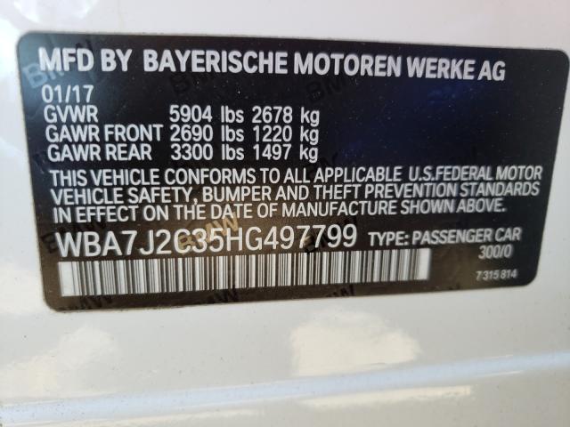 2017 BMW 740 XE WBA7J2C35HG497799