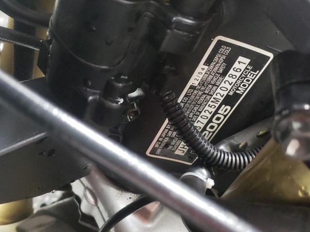2005 HONDA CBR600 RR JH2PC37025M202861