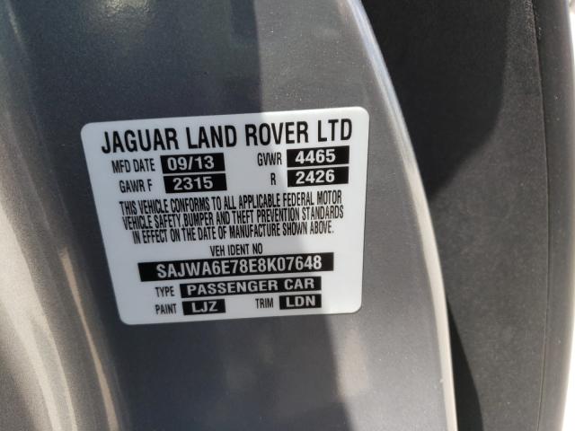 2014 JAGUAR F-TYPE SAJWA6E78E8K07648