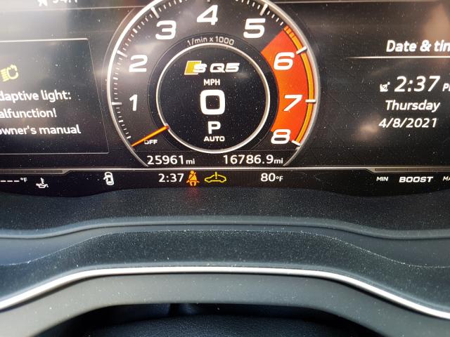 2019 AUDI SQ5 PREMIU WA1B4AFY3K2033821