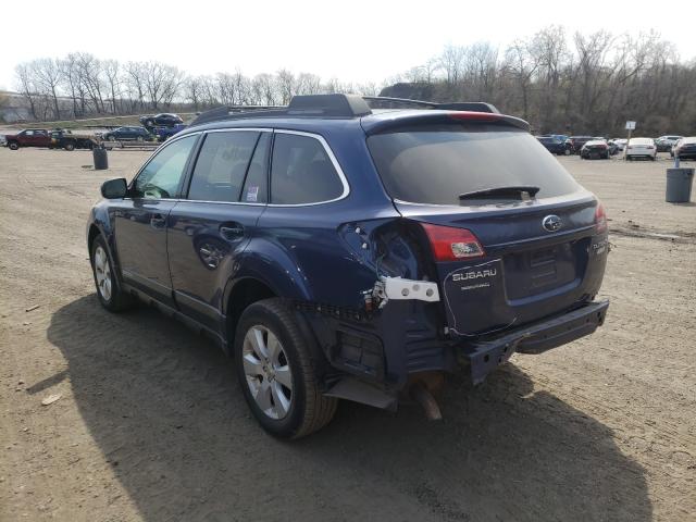 2011 SUBARU OUTBACK 2. 4S4BRBGC6B3345685