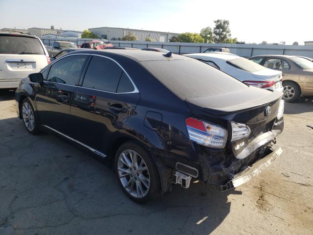 2010 LEXUS HS 250H JTHBB1BA9A2012134