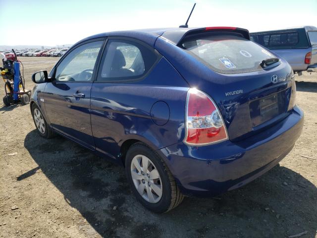 2010 HYUNDAI ACCENT BLU KMHCM3ACXAU165586