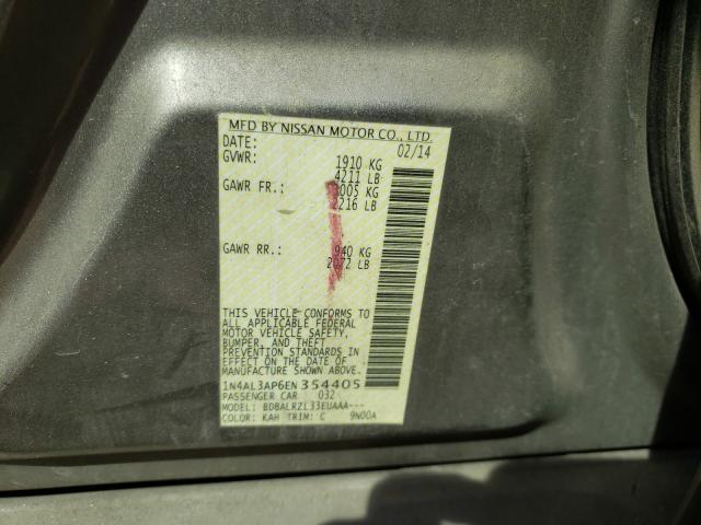 2014 NISSAN ALTIMA 2.5 1N4AL3AP6EN354405